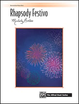 Rhapsody Festivo piano sheet music cover